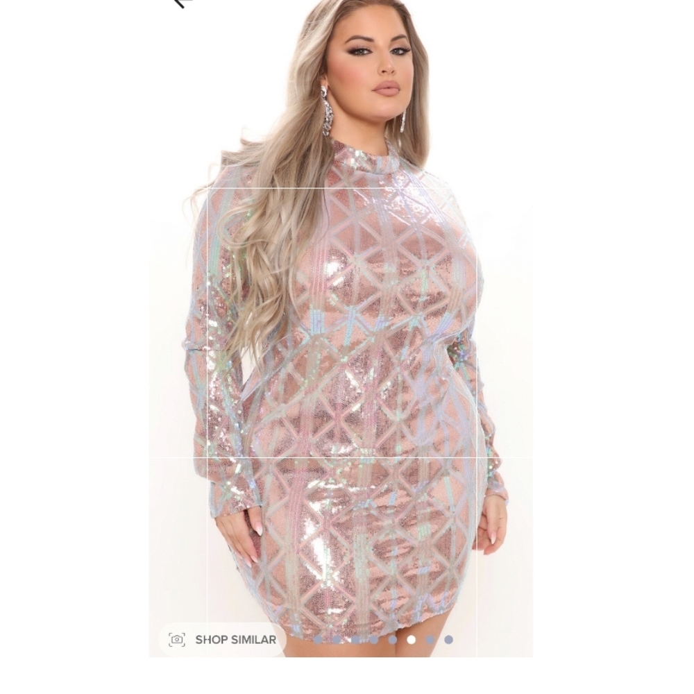 Sequin Mini Dress